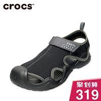 #我的剁手记#不露脚趾的舒适凉鞋--Crocs卡骆驰激浪透气运动防滑