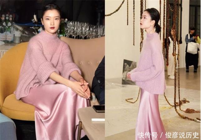  温柔@焦糖色烂大街今冬流行“干枯玫瑰粉”，高级感爆棚