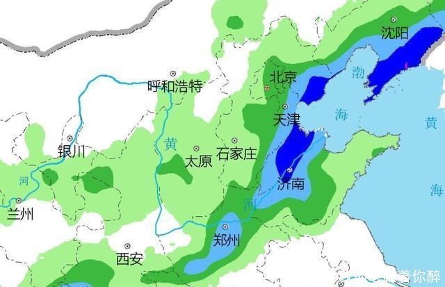  降雨：山东 河南 河北大面积降雨横跨三地中到大雨暴雨将分布如