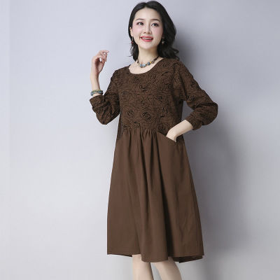 9月上新一波:“棉麻”裙，轻盈巧减龄，忒适合33-63岁穿