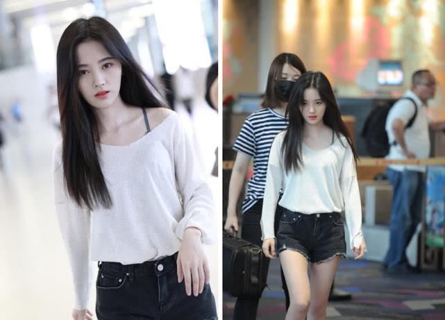 鞠婧祎晒照，模样特别清纯，这也是她一贯的风格!