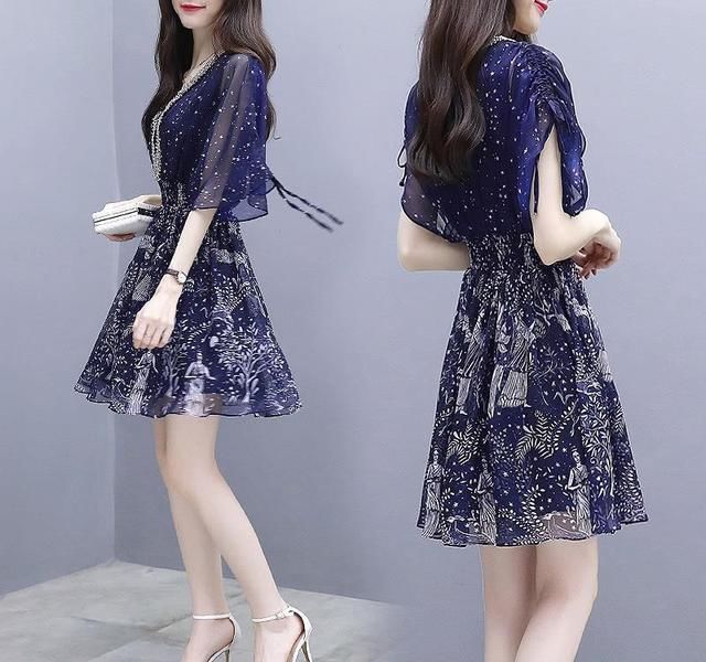 40岁的大龄女人要精心打扮，多穿这些精致裙，洋气，简直美翻天