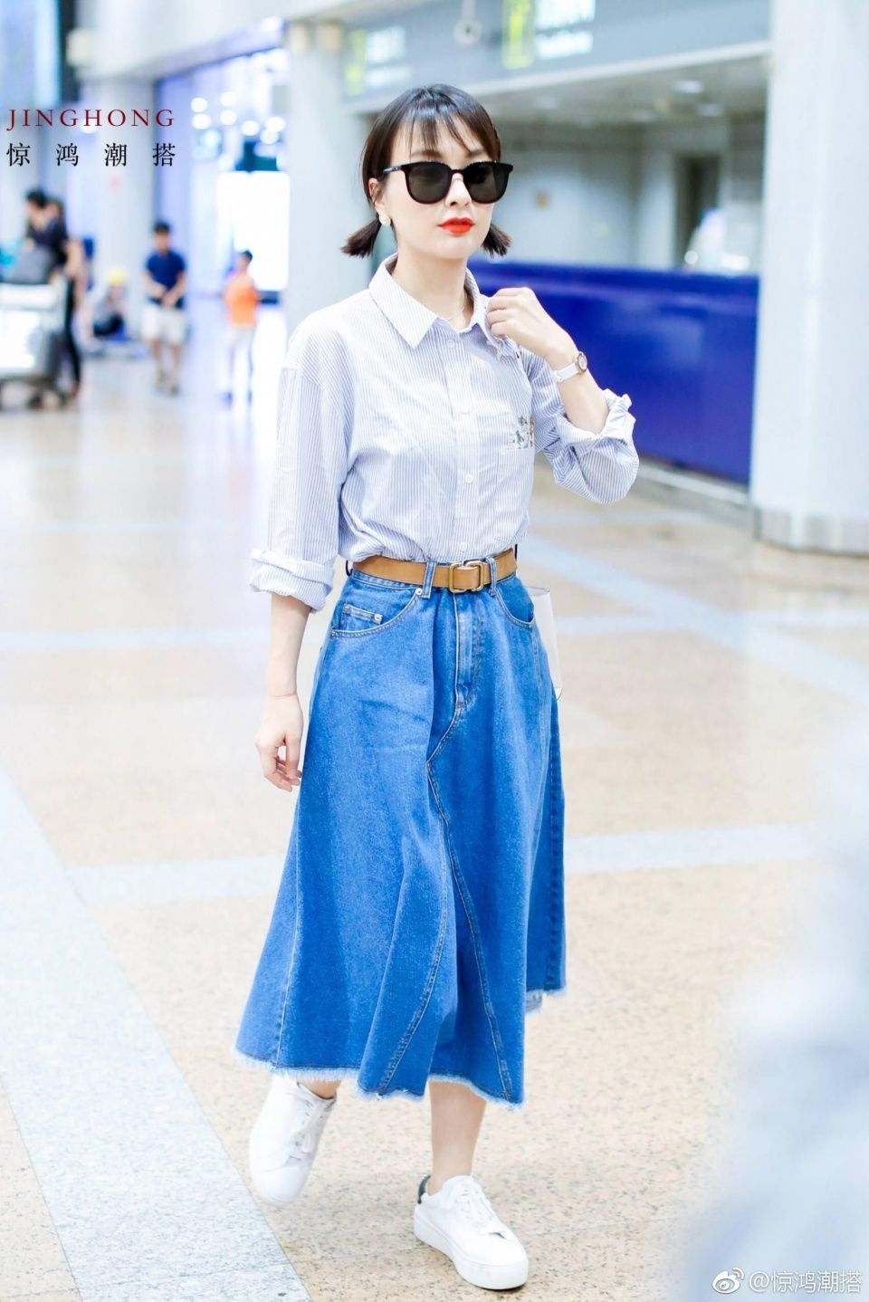 吴昕学孙怡唐艺昕梳超火双马尾,结果少女感变装嫩,看得人好尴尬