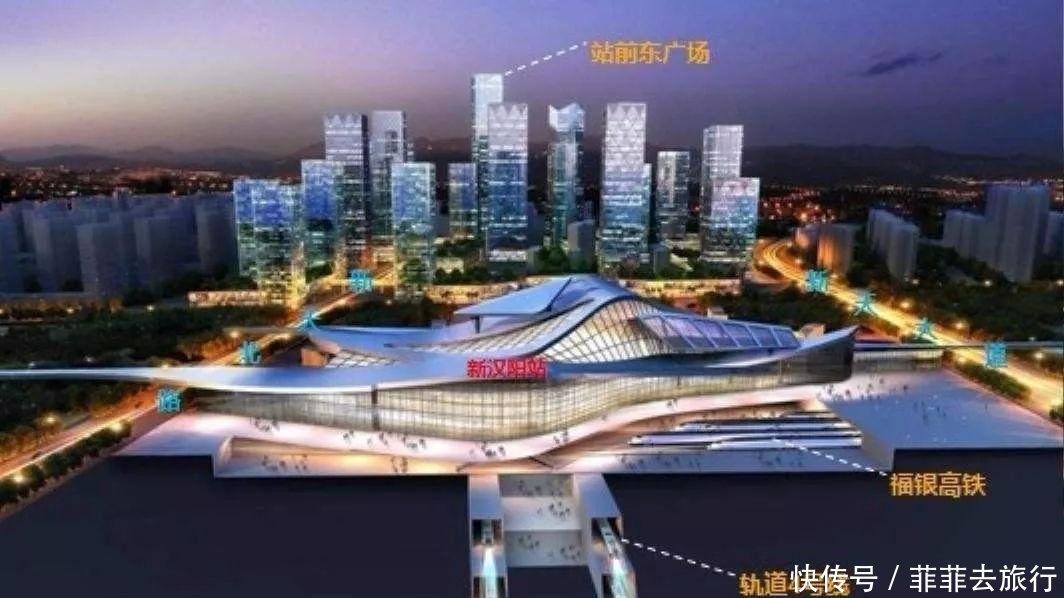 湖北将要建设一个新高铁站, 是武汉第四座大型火车站, 沿江高铁接