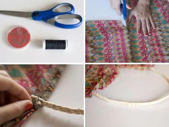 旧裙子这样剪一刀,半裙变泳衣,很不错180720