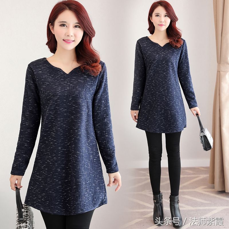 秋款小衫，老婆连买6件，搭配小脚裤，气宇非凡，美得快认不出了