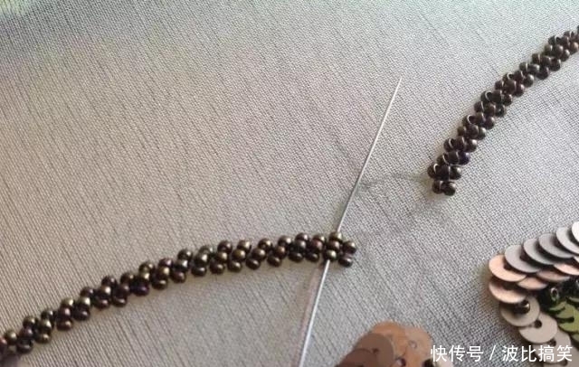 【珠绣胸针】你离小仙女只差一件闪闪的配饰,DIY手工珠绣饰品,附教程