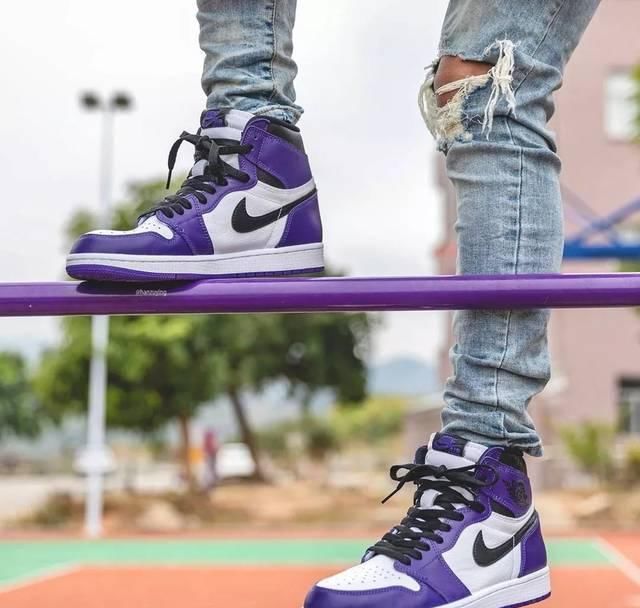  『上架』Snkrs正式上架＂AJ1紫脚趾＂！锁定将限量发售，随时突袭？