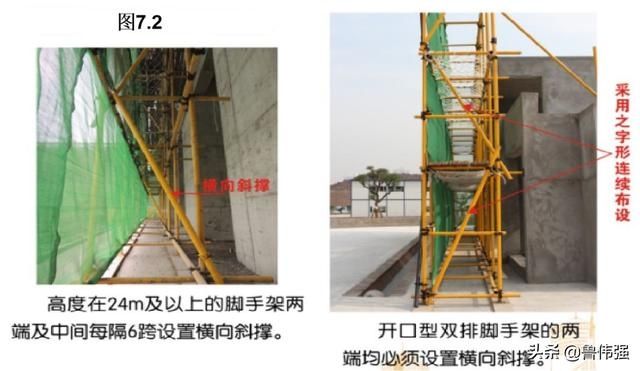 扣件式钢管脚手架搭设施工安全图文详解
