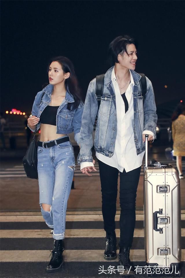 张予曦只穿一件裹胸，也敢敞开上衣炫腹，网友：难怪陈柏融紧盯着