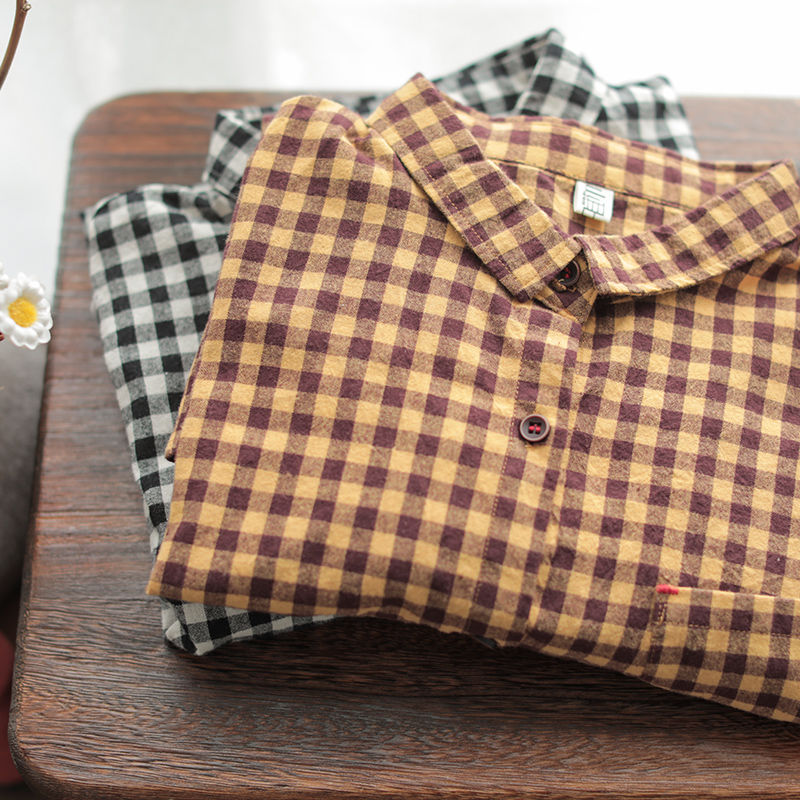 入秋后，老婆就买了这些“秋衫”，配棉麻裤，美嫩的不得了