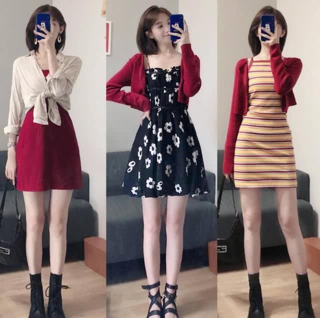  「适合踏春」春暖花开，穿这9套小裙子去踏春吧，显瘦收腰有气质！
