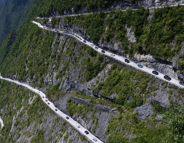 盘点中国最弯最密的盘山公路（组图）