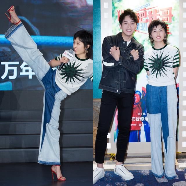 17岁的张子枫亮相活动造型比关晓彤还雷人，网友：看到腿我沉默了