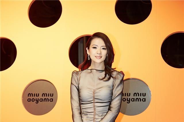 没有章子怡的身材真别穿紧身裙，这么紧也要硬塞，都勒出小肚腩了