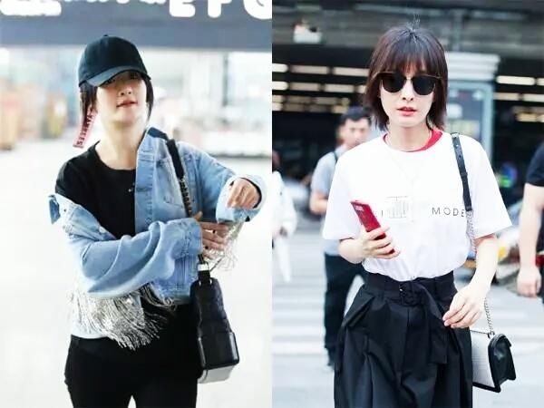 同穿学生裙的柳岩李菲儿差距大，可都不要和林志玲比吧！