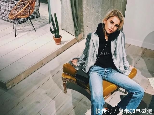  [上身]牛仔裤上身适合穿什么类的外套?