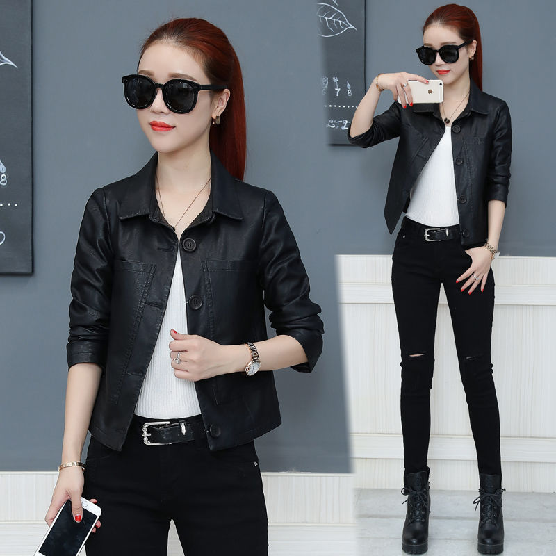 等我发工资了，一定要买这件“皮衣外套”，十件风衣都抵不上它美