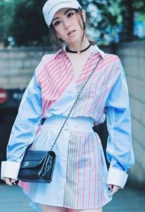 邓紫棋对自己太狠了！短裤直接短到尽头，网友：三角形状挺明显！