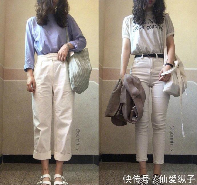 「日常」少女的日常搭配参考,休闲舒适就好看