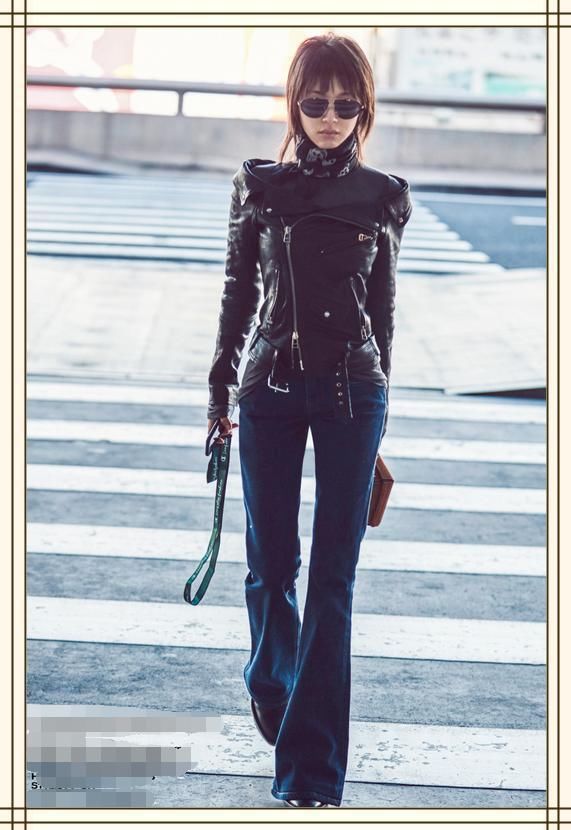 王子文为显腿长，把短裤前面剪的稀巴烂，网友：曲妖精就是会玩！