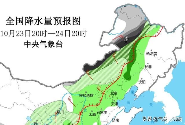  冷空气■连破纪录，17级博罗依C字大转弯，冷空气东移引发东北第
