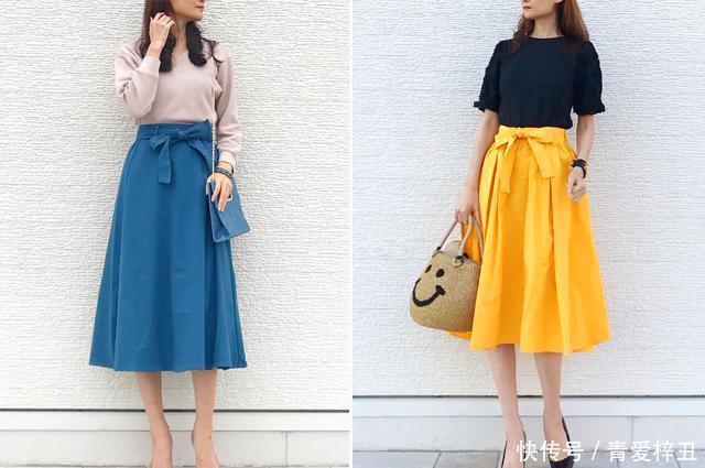  『气质』半身裙搭配到底有多好看？60套时髦的穿搭示范，让你气质由内而外