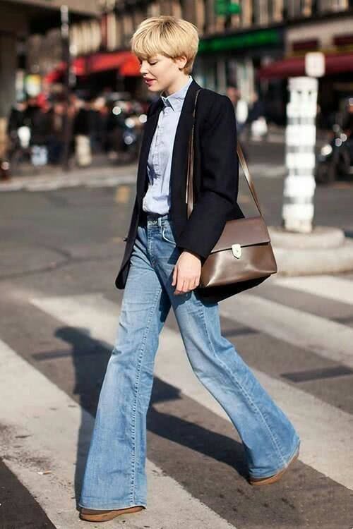  『适合』每种腿型都有专属裤子，0型腿不适合小脚裤，x型腿穿直筒裤最好看