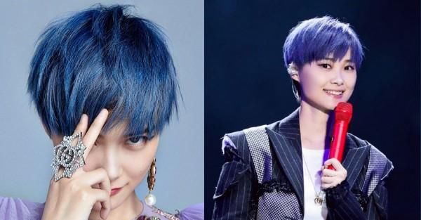 李宇春竟然美成了漫画脸 短发这么拗才对