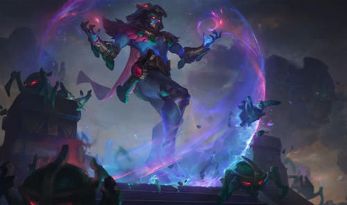  『塞恩』茂凯 塞恩 马尔扎哈喜获灭世魔神皮肤 原画及特效一览！