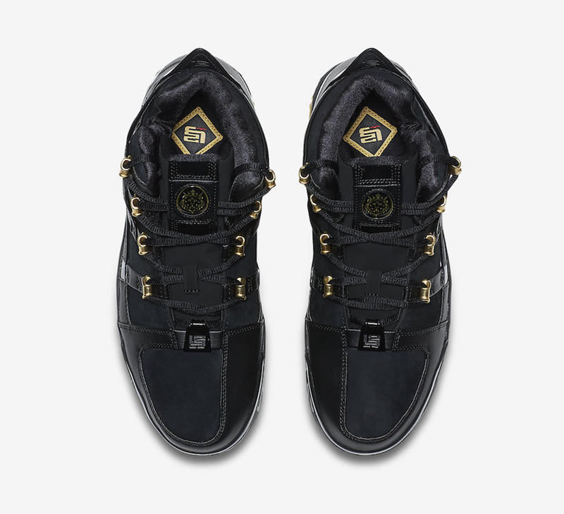 华丽黑金配色登场!Nike Zoom LeBron 3 将于年底复刻回归