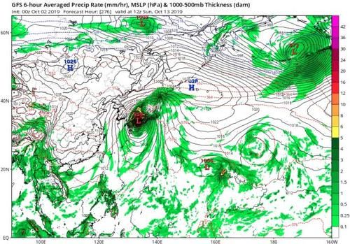  预报：米娜马上再登陆！92W或是大台风，预报去日本，广东要下雨