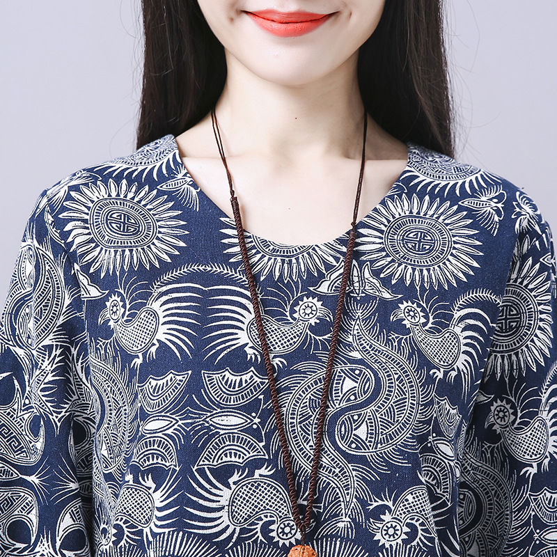 秋老虎临近，怕热汗多女人别穿毛衣!多穿这棉麻装，透气又舒适