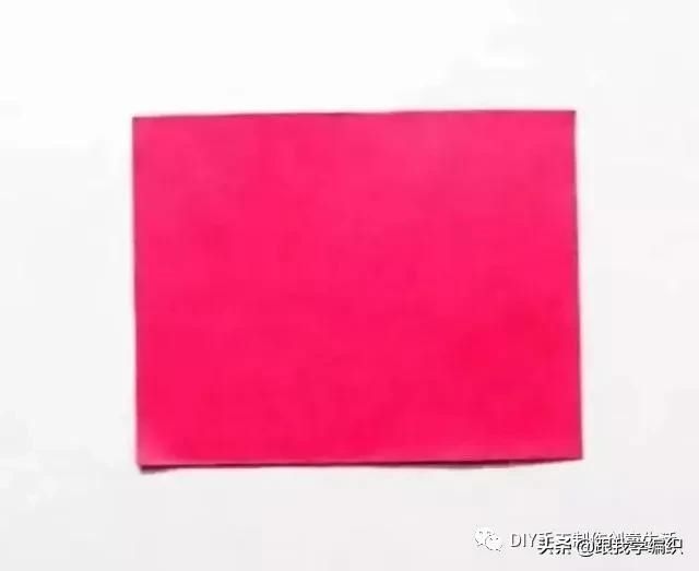 『蓝色』简单的折个三角,组合成百变造型