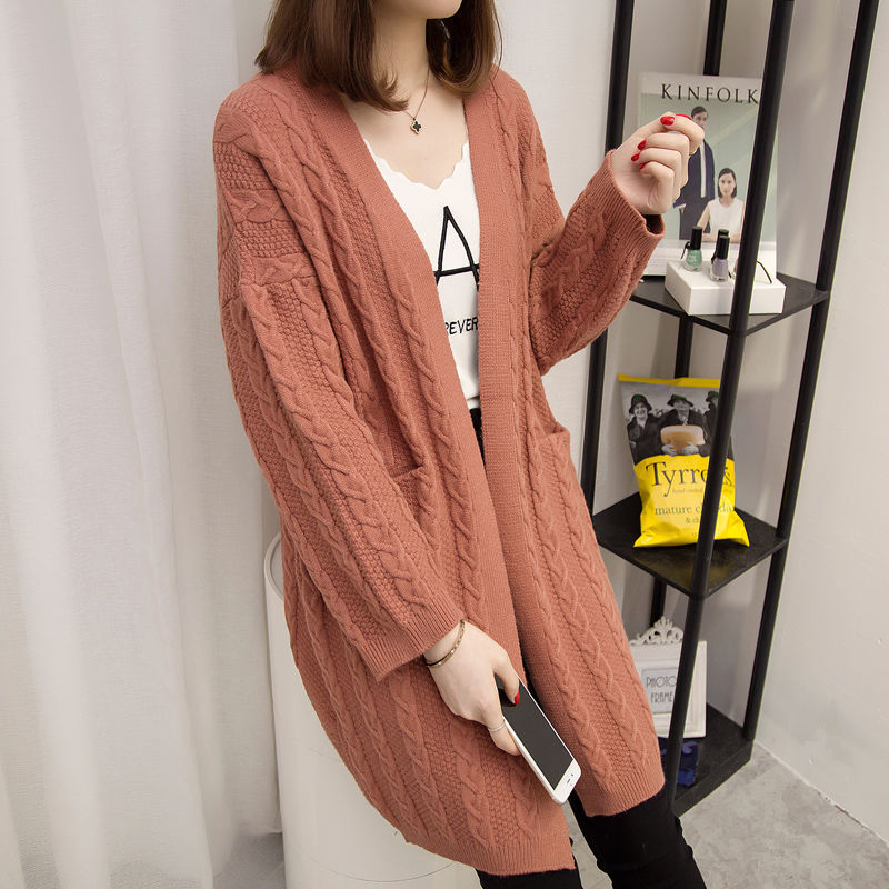 当下流行棉麻欧洲站针织开衫，适合70后的女人，洋气减龄又显瘦