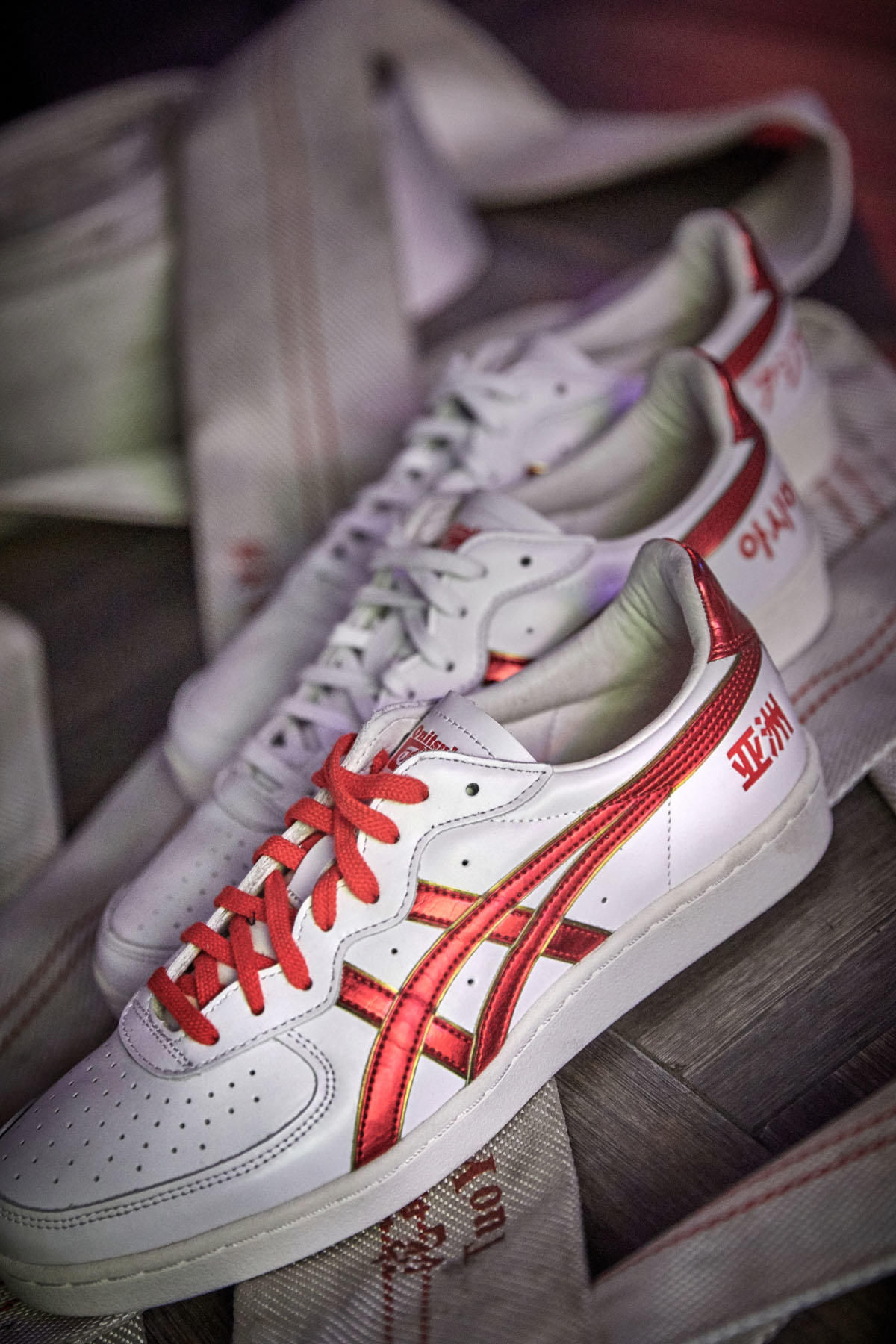 鬼冢虎携手 SANKUANZ 推出 GSM 鞋款“亚洲团结”