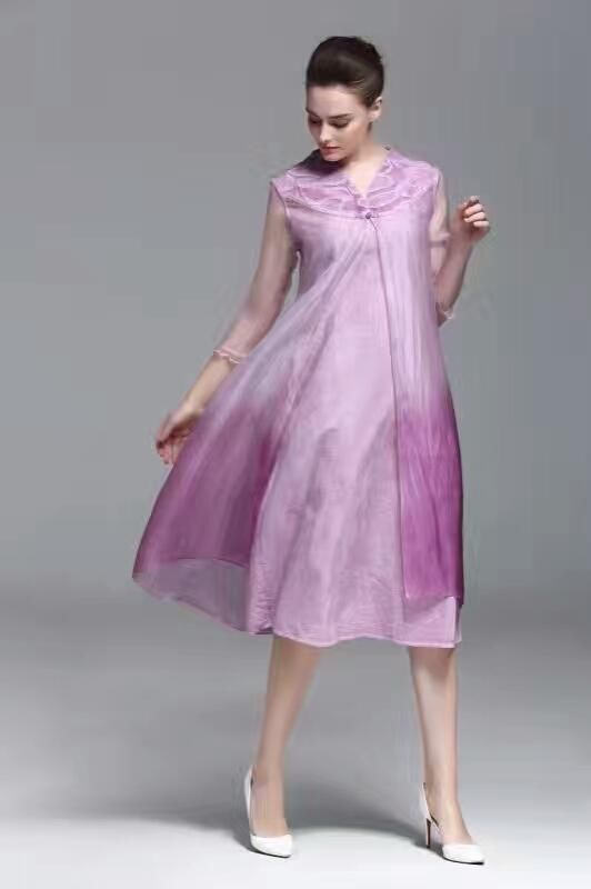 今夏最舒服的连衣裙，新中式改良旗袍！穿出东方女性的雅韵风情！