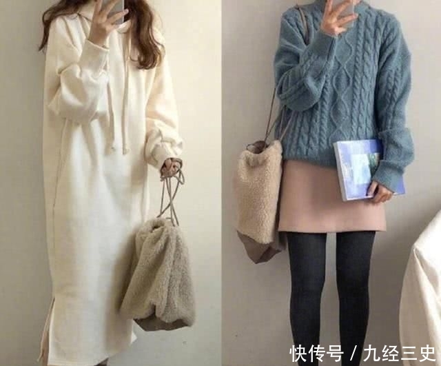 『出自己』冬末的“王炸”搭配示范,最简单的衣服,也能展露出最极致温柔色