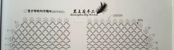  【不加不减】简单款拼色背心裙钩法图解