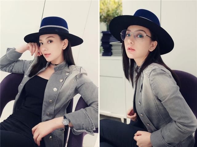 方媛复出拍硬照，这样的复古腔调真的比从前的网红范儿的美多了