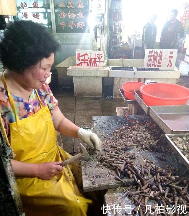 农民夫妻锤头砸出人民币 不稀要的海锥卖成稀缺货