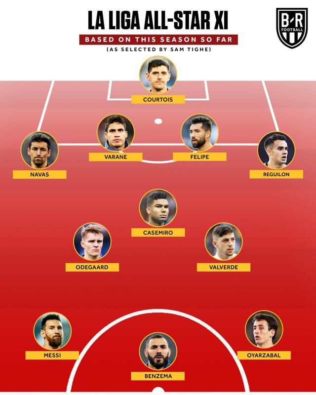 如果西甲、英超派出球员来场全明星比赛,结果