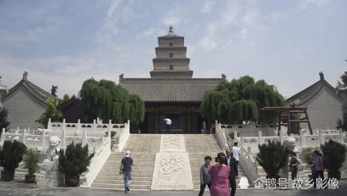 陕西西安大雁塔，国宝级建筑，只为它而去