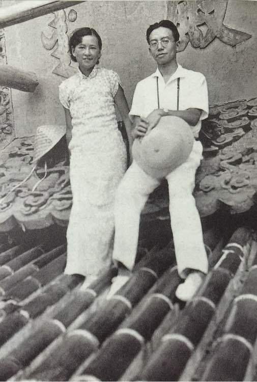  工作：林徽因35张工作照，很是珍贵！每一张都很美！