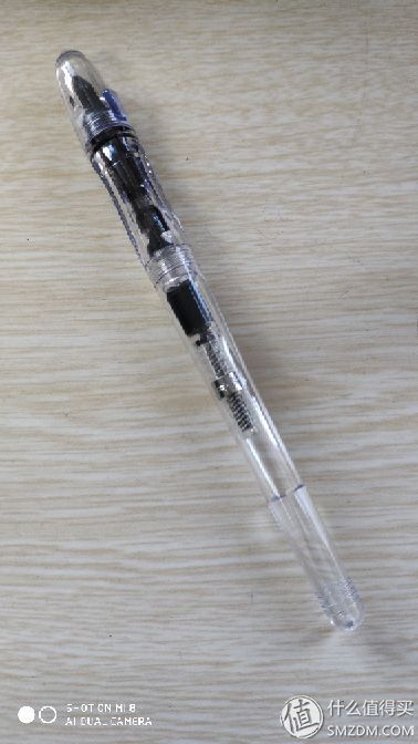 百乐卡利贵妃速写透明钢笔正常开箱付几只白菜钢笔对比