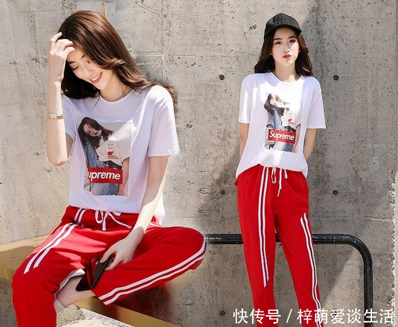 「刚上」五一出去游玩要打扮的嫩些，刚上新的时尚套装，让你美的清新脱俗