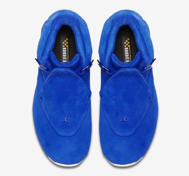 亮色三连发！Air Jordan 18 麂皮三色下周发售