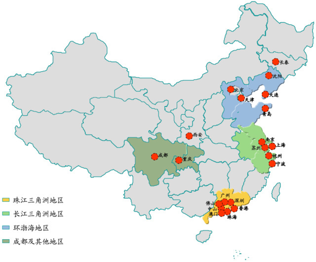 这三座城市的存在，给山东，浙江和江苏带来了无限生机，原来三省