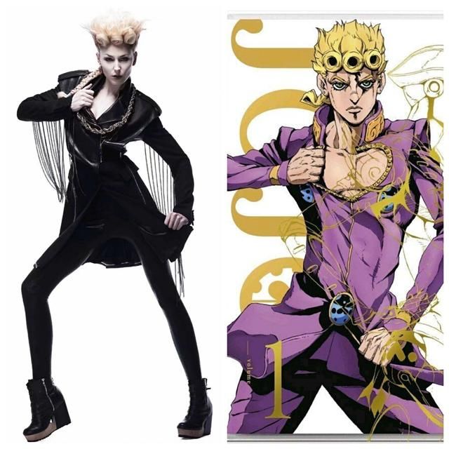  『随手』jojo的发型都是随手画的？看看这些模特，傻了吧