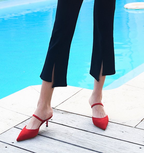 小高跟一直都和性感挂钩,穿上小高跟美丽一整天